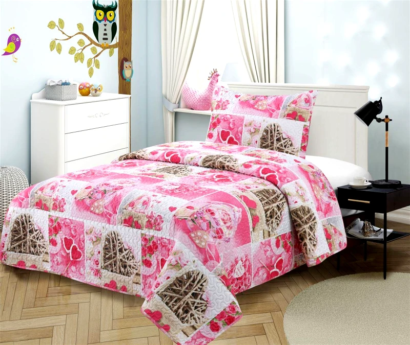 DimCol Σετ Κουβερλί Microfiber Μονό 160x220εκ. 418 Dimcol (Ύφασμα: Microfiber) - DimCol - 32412906008