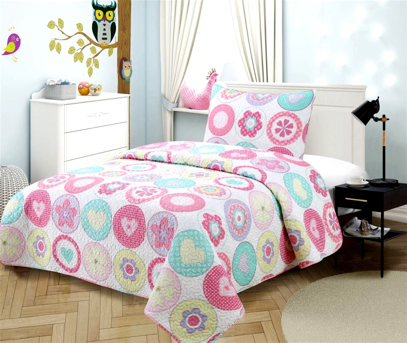 DimCol Σετ Κουβερλί Microfiber Μονό 160x220εκ. 419 Dimcol (Ύφασμα: Microfiber) - DimCol - 32412906009