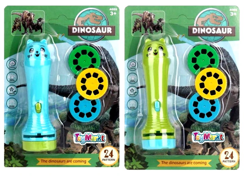 Toy Markt Μίνι Προτζέκτορας Δεινόσαυροι 12x4x17εκ. Toy Markt 68-774 - Toy Markt - 68-774