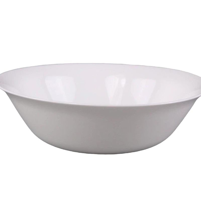 Eaton Dining Σαλατιέρα Γυάλινη Λευκή Φ23εκ. Aria Eaton ME23002423 (Σετ 6 Τεμάχια) (Υλικό: Γυαλί, Χρώμα: Λευκό) - Eaton Dining - ME23002423