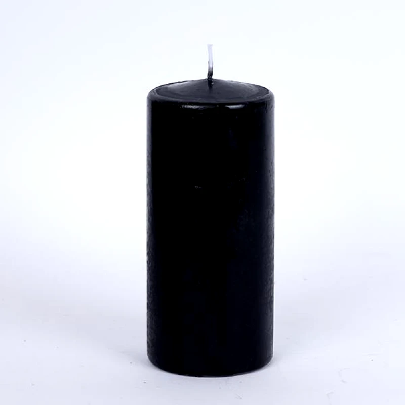 ESTHETI Κερί 8x18εκ. Μαύρο ESTHETI 819-00026 (Σετ 4 Τεμάχια) (Χρώμα: Μαύρο) - ESTHETI - 819-00026