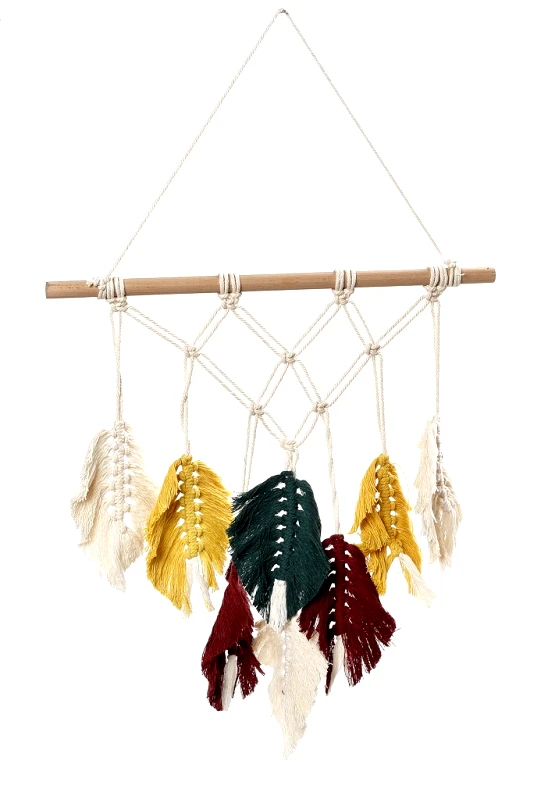 ESPIEL Διακοσμητικό Τοίχου Πλεκτό Πολύχρωμο ESPIEL 40x45εκ. RAZ121 (Ύφασμα: Πλεκτό) - ESPIEL - RAZ121