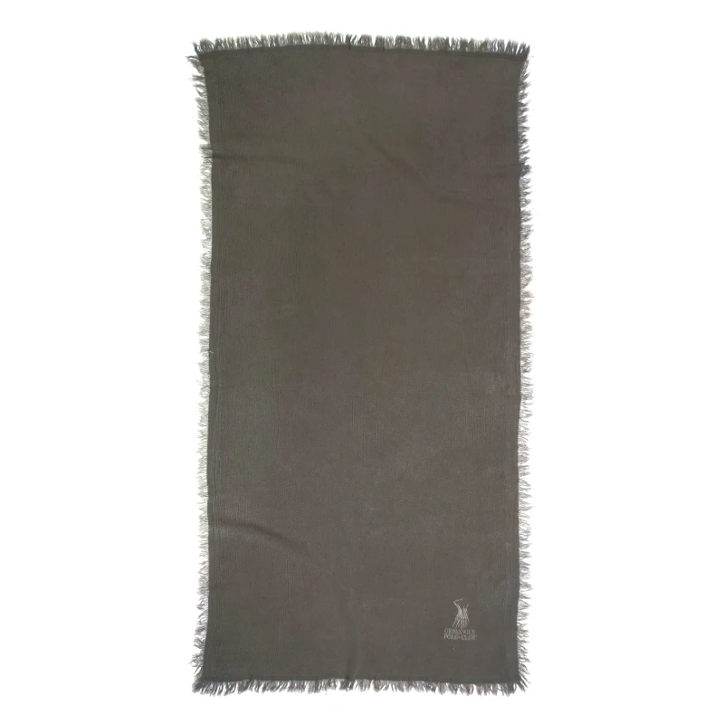 Greenwich Polo Club Πετσέτα Θαλάσσης Βαμβακερή-Viscose 90x170εκ. Essential 3510 Greenwich Polo Club (Χρώμα: Μπεζ, Ύφασμα: 80% Βαμβάκι-20% Viscose) - Greenwich Polo Club - 267901703510