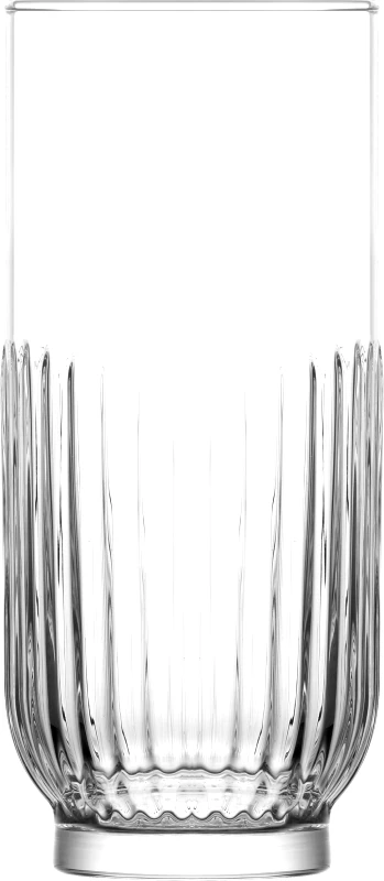 LAV Ποτήρι Νερού Σετ 6τμχ Γυάλινο Tokyo LAV 395ml LVTOK35240F (Υλικό: Γυαλί, Χρώμα: Διάφανο , Μέγεθος: Σωλήνας) - LAV - LVTOK35240F