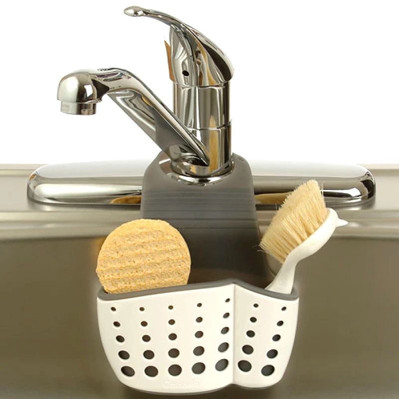 VELTIHOME Θήκη Νεροχύτη Πλαστική Veltihome 46-31158 (Υλικό: Πλαστικό, Χρώμα: Λευκό) - VELTIHOME - 46-31158