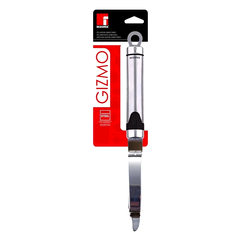 Bergner Αποφλοιωτής Περιστροφής Ανοξείδωτος Gizmo Bergner 23εκ. BG00003227 (Υλικό: Ανοξείδωτο) - Bergner - BG00003227