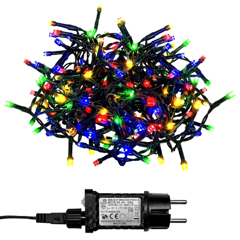 Xmas fest Λαμπάκια 510 Led-28,5μ. Πολύχρωμα Με Πρόγραμμα Xmas fest 93-3475 - Xmas fest - 93-3475
