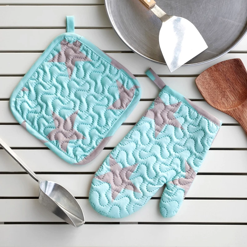 MELINEN Σετ Πιάστρα Με Γάντι Microfiber Star Boy Melinen 2000040504 (Ύφασμα: Microfiber, Χρώμα: Γκρι) - MELINEN - 2000040504