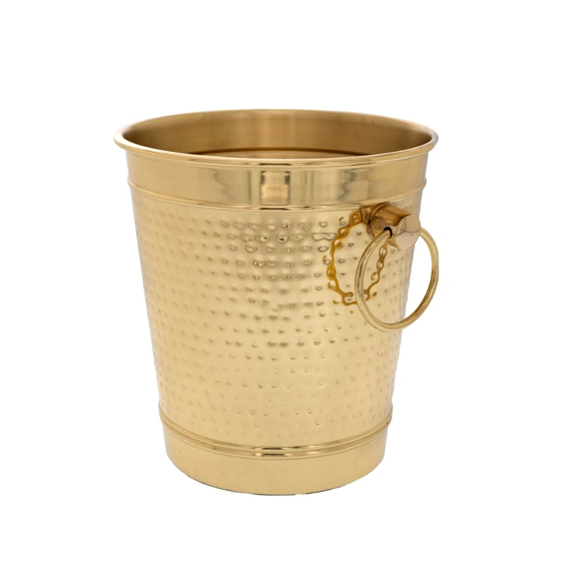 Iliadis Σαμπανιέρα Μπρούτζινη Σφυρήλατη Χρυσή 19x22εκ. iliadis 86769 (Χρώμα: Χρυσό , Υλικό: Μπρούτζινο) - Iliadis - il_86769