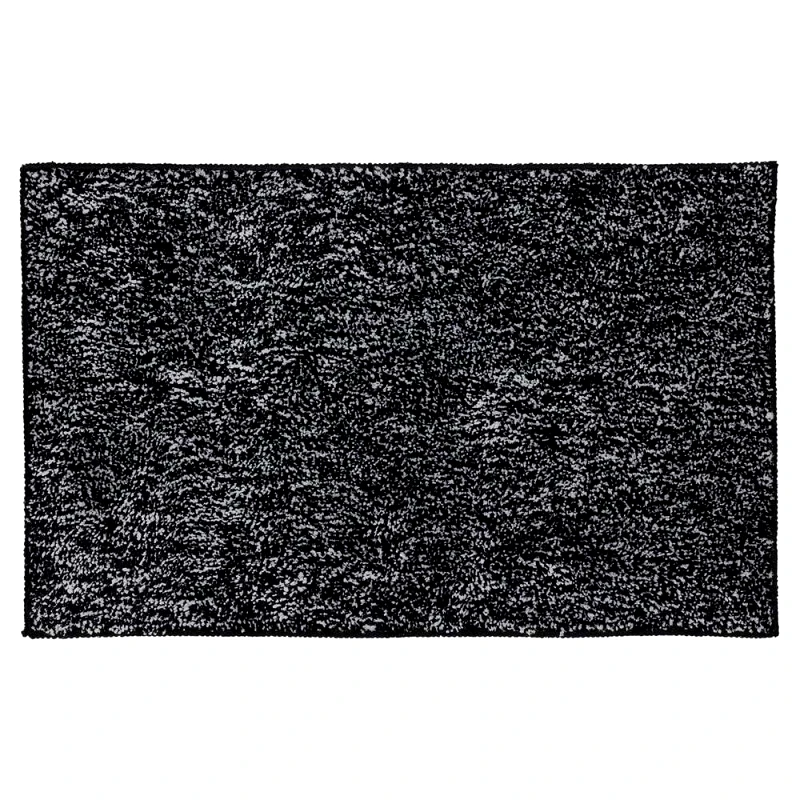 sealskin Ταπέτο Μπάνιου Polyester 50x80εκ. Speckles Black Sealskin 294605419 (Ύφασμα: Polyester, Χρώμα: Λευκό) - sealskin - sl-294605419