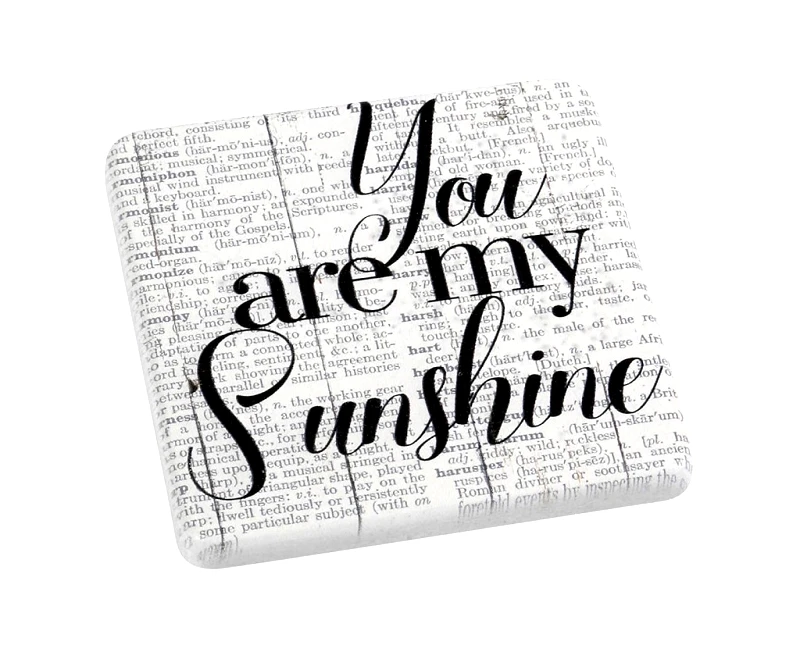 ESPIEL Σουβέρ Σετ 6τμχ "Sunshine" ESPIEL 9,5x0,45x9,5εκ. NIK316 - ESPIEL - NIK316