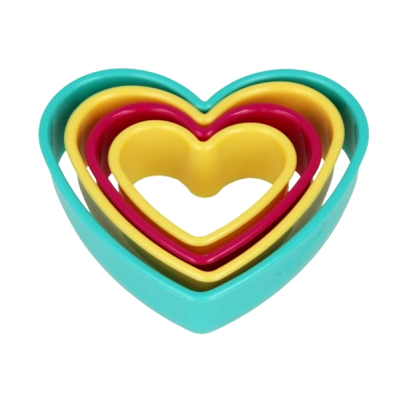 METALTEX Cut Pat Πλαστικό 4τμχ Καρδιά Metaltex - METALTEX - 16-259122