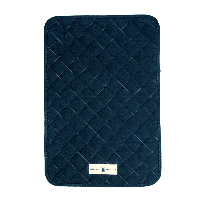 Greenwich Polo Club Σουπλά Βαμβακερό 35x50εκ. Γκρι Σκούρο Essential 2643 Greenwich Polo Club (Ύφασμα: Βαμβάκι 100%, Χρώμα: Γκρι) - Greenwich Polo Club - 242830452643