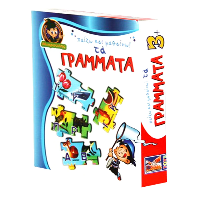 ΑΚ Επιτραπέζιο Παιχνίδι Παίζω Και Μαθαίνω Τα Γράμματα 23,5x5x29εκ. ΑΚ 69-685 - ΑΚ - 69-685