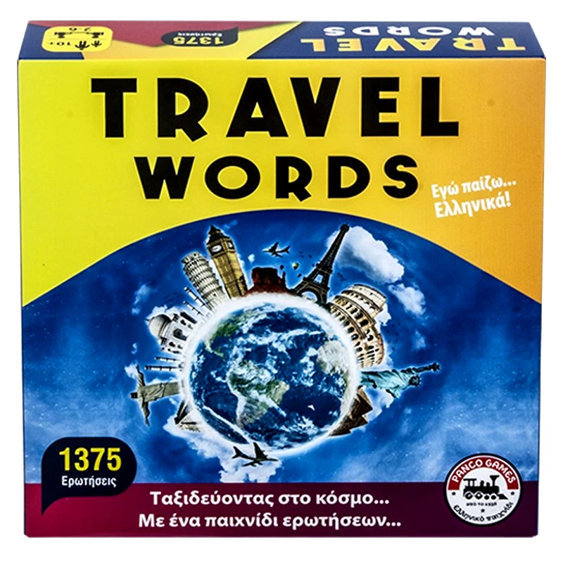 ΑΚ Επιτραπέζιο Παιχνίδι Travel Words 27x27εκ. ΑΚ 69-1474 - ΑΚ - 69-1474