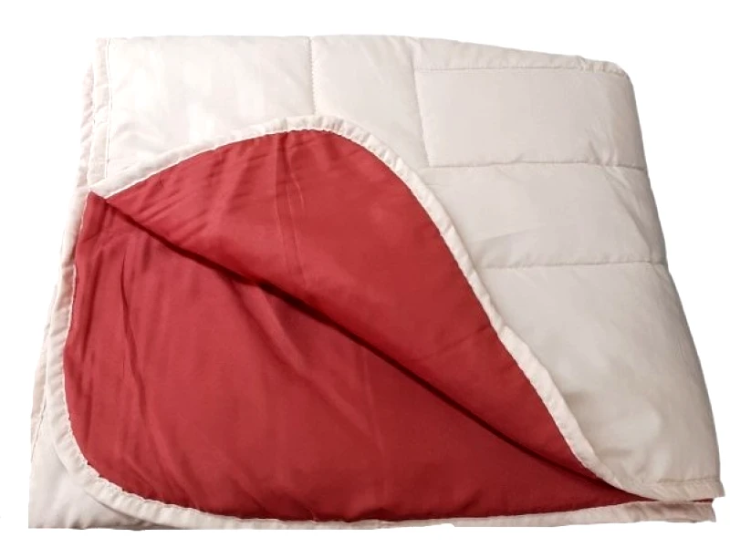 24home.gr Κουβερλί Microsatin Μονό 160x240εκ. Ρίγα 2cm 24home Εκρού-Σάπιο Μήλο (Χρώμα: Εκρού , Ύφασμα: Microsatin) - 24home.gr - 24-frazada-1-ekrou-sapio milo