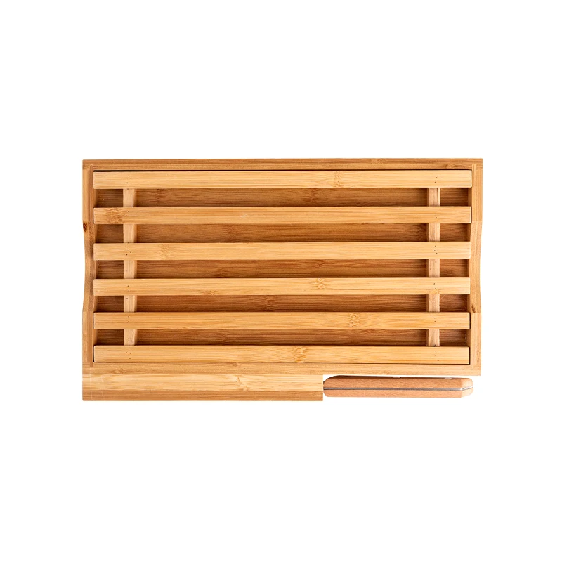 estia Βάση Κοπής Με Μαχαίρι Ψωμιού Bamboo Essentials Estia 25,5x22x3,5εκ. 01-12946 (Υλικό: Bamboo) - estia - 01-12946