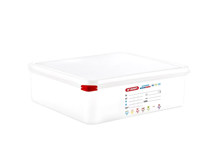 Araven Δοχείο Τροφίμων Αεροστεγές Πλαστικό Διάφανο Hermet Araven 9ltr-35,4x32,5x10εκ. AR00003469 (Υλικό: Πλαστικό, Χρώμα: Διάφανο ) - Araven - AR00003469