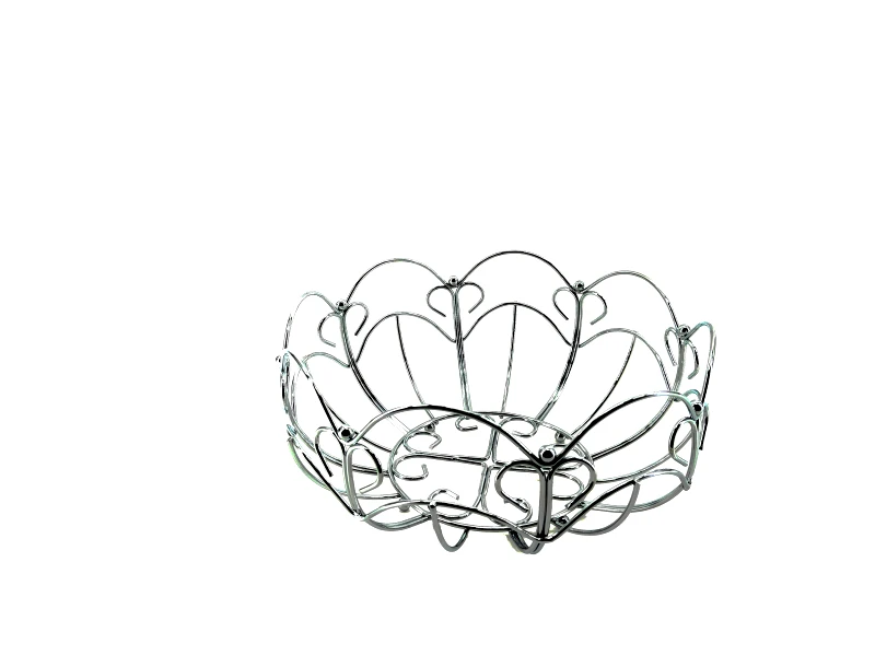 Max Home Φρουτιέρα Μεταλλική Ασημί Max Home 30x13,5εκ. XN00012010 (Υλικό: Μεταλλικό, Χρώμα: Ασημί ) - Max Home - XN00012010