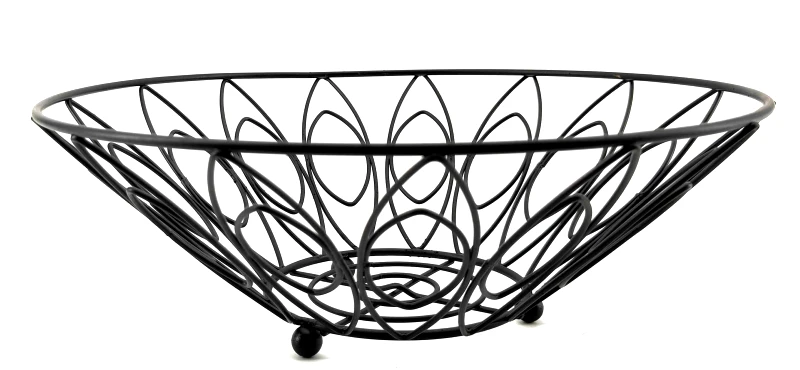 Max Home Φρουτιέρα Μεταλλική Μαύρη Max Home 30x10εκ. XN00012032 (Υλικό: Μεταλλικό, Χρώμα: Μαύρο) - Max Home - XN00012032