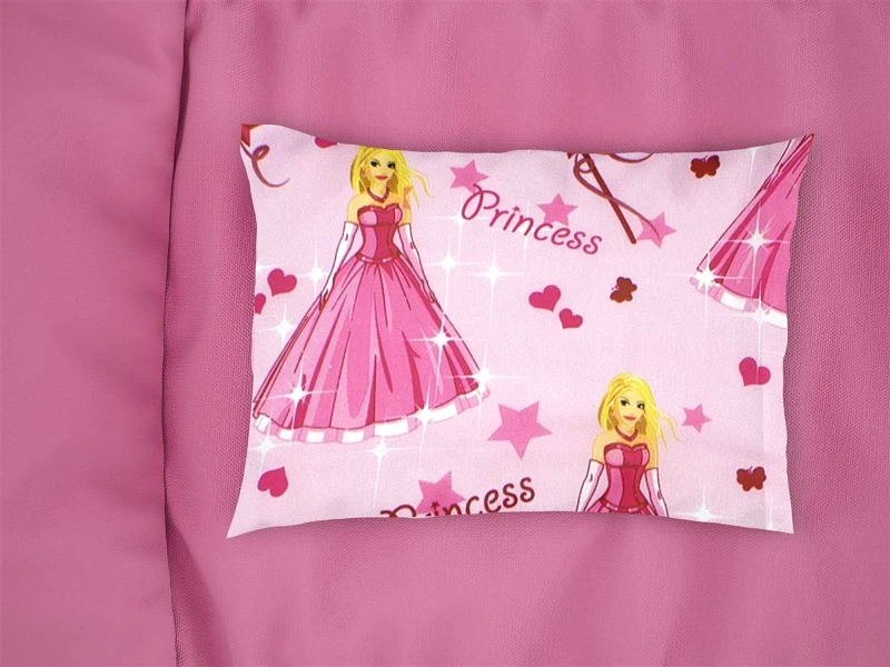 DimCol Μαξιλαροθήκη Μπεμπέ Φάκελος Polycotton 35x45εκ. Princess 392 Pink DimCol (Χρώμα: Ροζ, Ύφασμα: 70% Βαμβάκι-30% Polyester) - DimCol - 31311646005