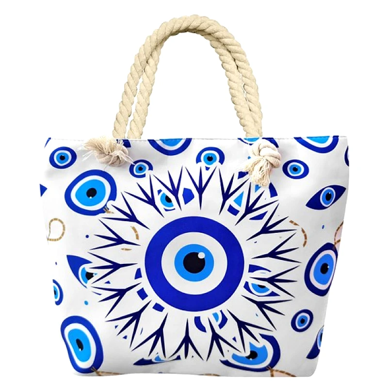 SUMMER tiempo Τσάντα Θαλάσσης Μάτι 34x15x45εκ. SUMMER tiempo 42-2923 - SUMMER tiempo - 42-2923