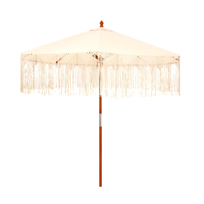 Iliadis Ομπρέλα Boho Υφασμάτινη-Μακραμέ Φ270x260εκ. iliadis 85910 - Iliadis - il_85910
