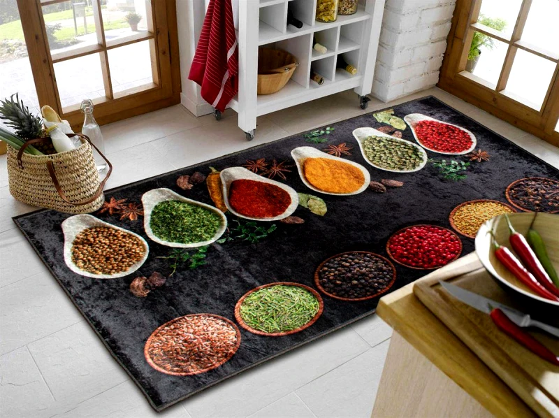 DimCol Χαλάκι Κουζίνας Polyester 67x150εκ. Spices 249 DimCol (Ύφασμα: Polyester) - DimCol - 33463057005