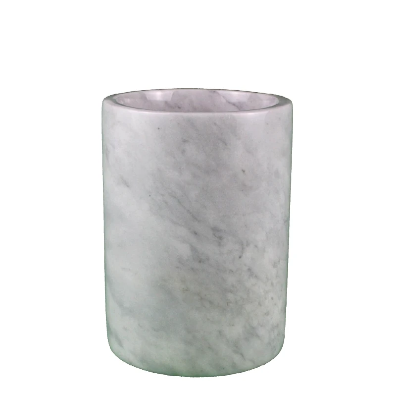 ESPIEL Σαμπανιέρα Μαρμάρινη Λευκή 13x13x18εκ. ESPIEL FAV251 (Υλικό: Μάρμαρο, Χρώμα: Λευκό) - ESPIEL - FAV251