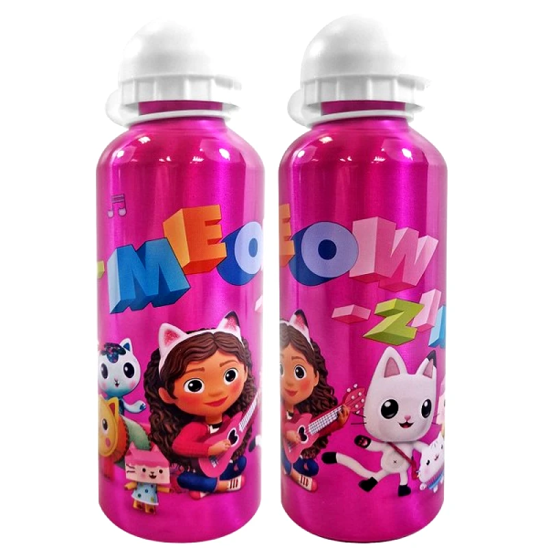 Homie Παγούρι Μεταλλικό 500ml-6,5x21εκ. Gabby's Dollhouse 50-3224 (Υλικό: Μεταλλικό) - Homie - 50-3224