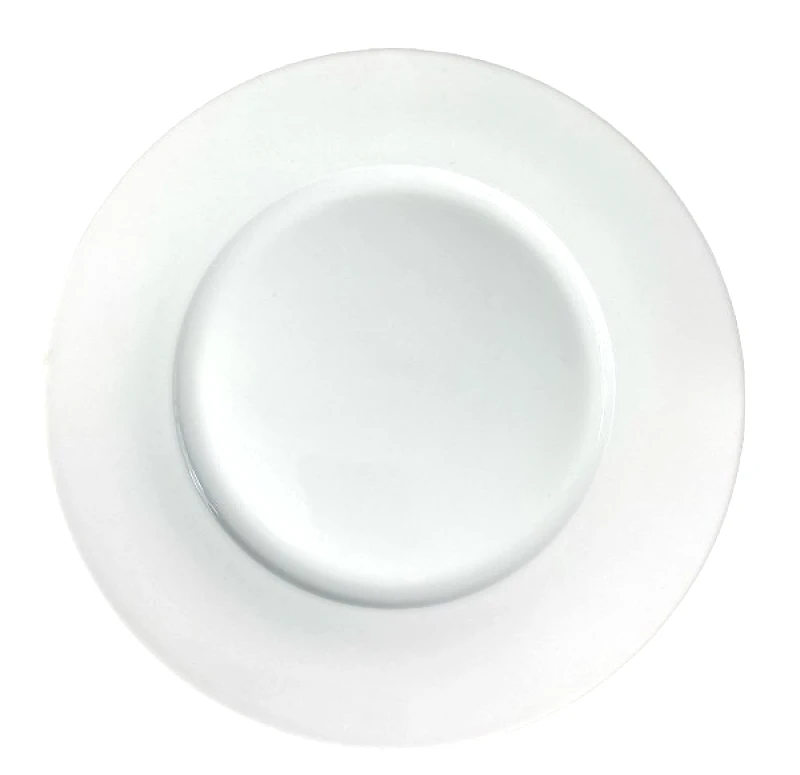 OEM Πιάτο Ρηχό 27εκ. Επαγγελματικού Εξοπλισμού Προσελάνης Extra Strong Λευκό (Σετ 50 Τεμάχια) (Υλικό: Πορσελάνη, Χρώμα: Λευκό) - OEM - wm-piato-27