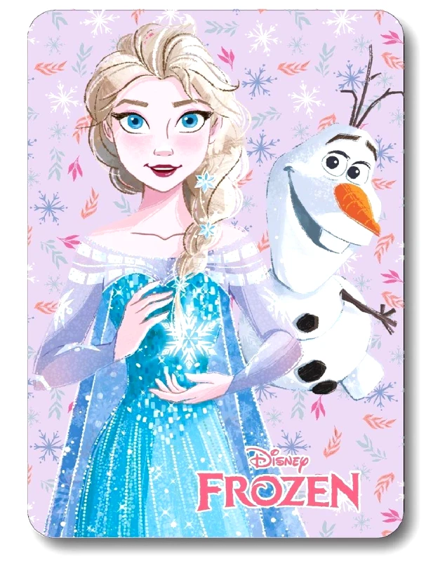 DimCol Κουβέρτα Κούνιας Fleece 100x140εκ. Home Frozen 01 Lilac Digital Print Disney DimCol (Ύφασμα: Fleece, Χρώμα: Λιλά, Μέγεθος: Κούνιας) - DimCol - 54462527010