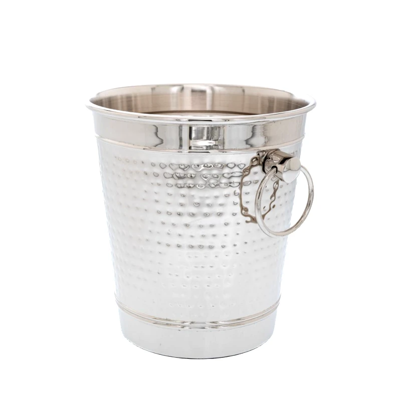 Iliadis Σαμπανιέρα Μπρούτζινη Σφυρήλατη Ασημί 19x22εκ. iliadis 86768 (Χρώμα: Ασημί , Υλικό: Μπρούτζινο) - Iliadis - il_86768