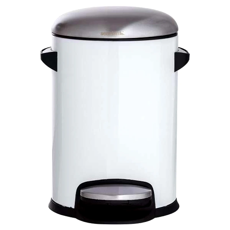 sealskin Καλάθι Απορριμάτων Ανοξείδωτο 3lt Cosmic White Sealskin 362392410 (Υλικό: Ανοξείδωτο, Χρώμα: Λευκό) - sealskin - sl-362392410