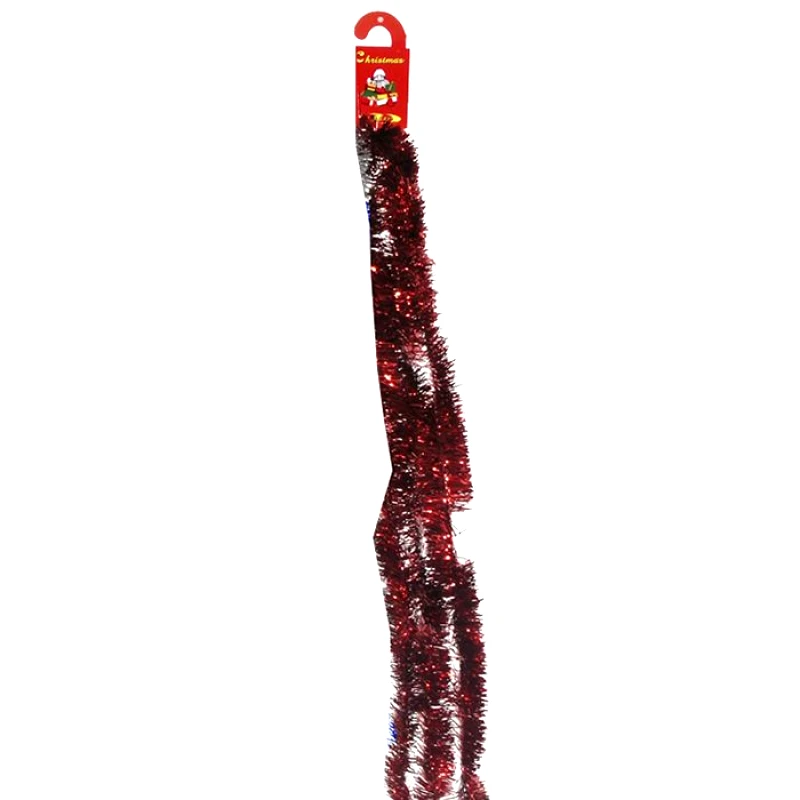 Xmas fest Γιρλάντα Λεπτή 2μ. Xmasfest 93-256 Red - Xmas fest - 93-256-red