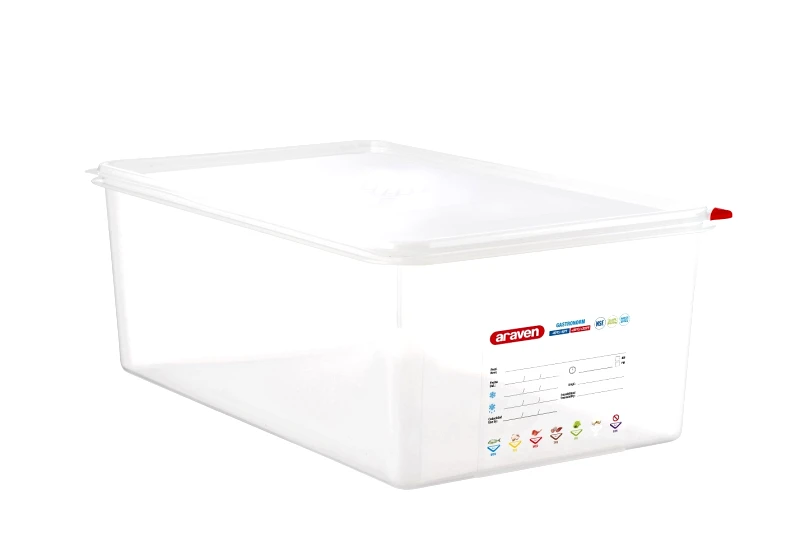 Araven Δοχείο Τροφίμων Αεροστεγές Πλαστικό Διάφανο Hermet Araven 27,5ltr-53x32,5x20εκ. AR00003038 (Υλικό: Πλαστικό, Χρώμα: Διάφανο ) - Araven - AR00003038