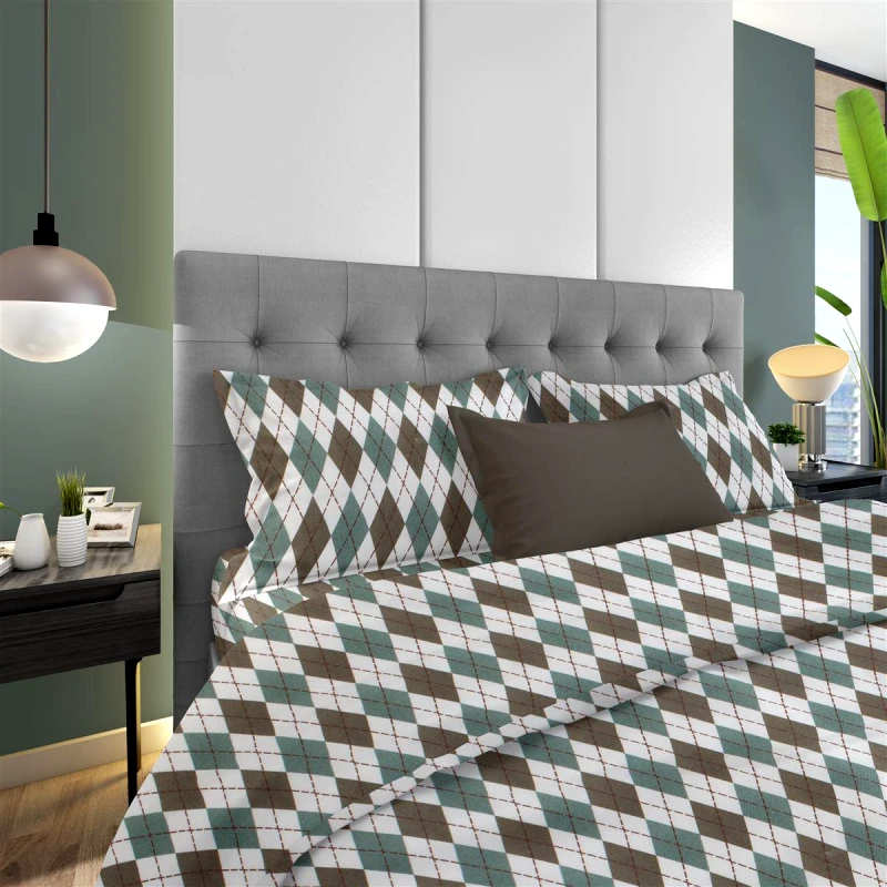 DimCol Μαξιλαροθήκη Φάκελος Φανελένια 50x70εκ. Diamond 329 Petrol DimCol (Ύφασμα: Φανέλα, Χρώμα: Πετρόλ ) - DimCol - 33211647003