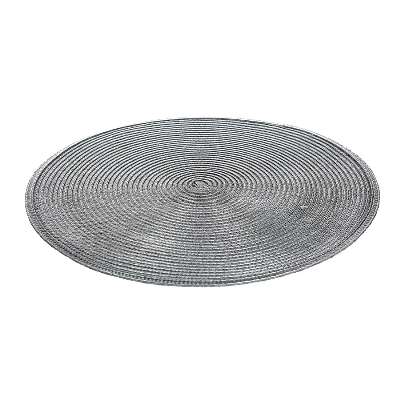 Banquet Σουπλά Πλαστικό Tondo Grey Φ38εκ. BQ12524002 (Σετ 2 Τεμάχια) (Υλικό: Πλαστικό, Χρώμα: Γκρι) - Banquet - BQ12524002
