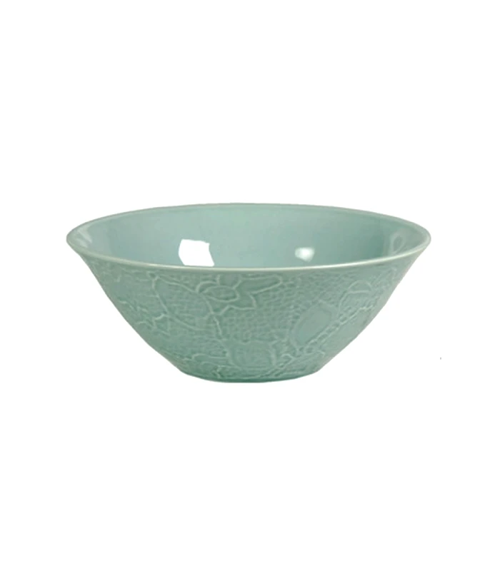 MSA DECORATION Σαλατιέρα Μπλε 23x8,8εκ. Lace MSA 20-76-477 (Χρώμα: Μπλε) - MSA DECORATION - 20-76-477