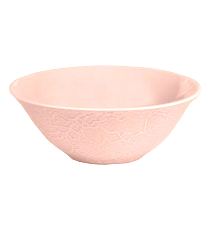 MSA DECORATION Σαλατιέρα Misty Rose 23x8,8εκ. Lace MSA 20-76-550 (Χρώμα: Ροζ) - MSA DECORATION - 20-76-550