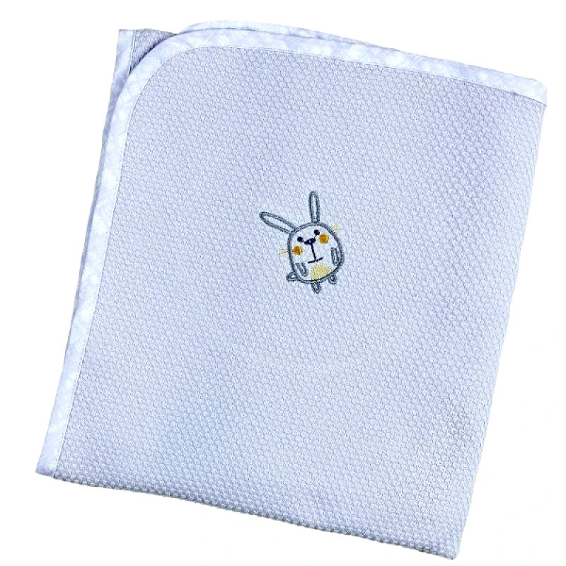 Ο Κόσμος του Μωρού Πάνα Πικέ Βαμβακερή Bebe Κουκουτσάκι 80x80εκ. Elephant Σιέλ 30922 (Ύφασμα: Βαμβάκι 100%, Χρώμα: Σιέλ) - Ο Κόσμος του Μωρού - 5205626309222