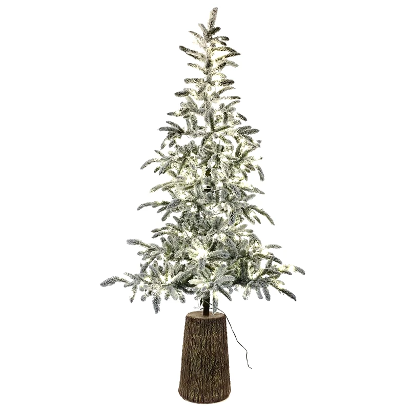 Iliadis Χριστουγεννιάτικο Δέντρο Χιονισμένο 240εκ. Με 300 Λευκά Led Pre-Lit Princess Pine iliadis 78095 - Iliadis - il_78095