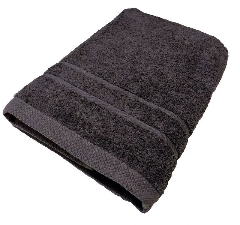 OEM Πετσέτα Πισίνας 80x145εκ. 600gr/m2 Pool Luxury Line Grey (Σετ 6 Τεμάχια) (Ύφασμα: Βαμβάκι 100%, Χρώμα: Γκρι) - OEM - 5201847550009-1