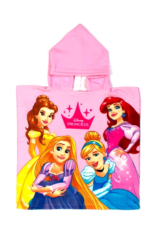 DimCol Πόντσο Παιδικό Microfiber 50x100εκ. Princess 08 Pink Disney DimCol (Ύφασμα: Microfiber, Χρώμα: Ροζ, Μέγεθος: Παιδικά) - DimCol - 54463144025
