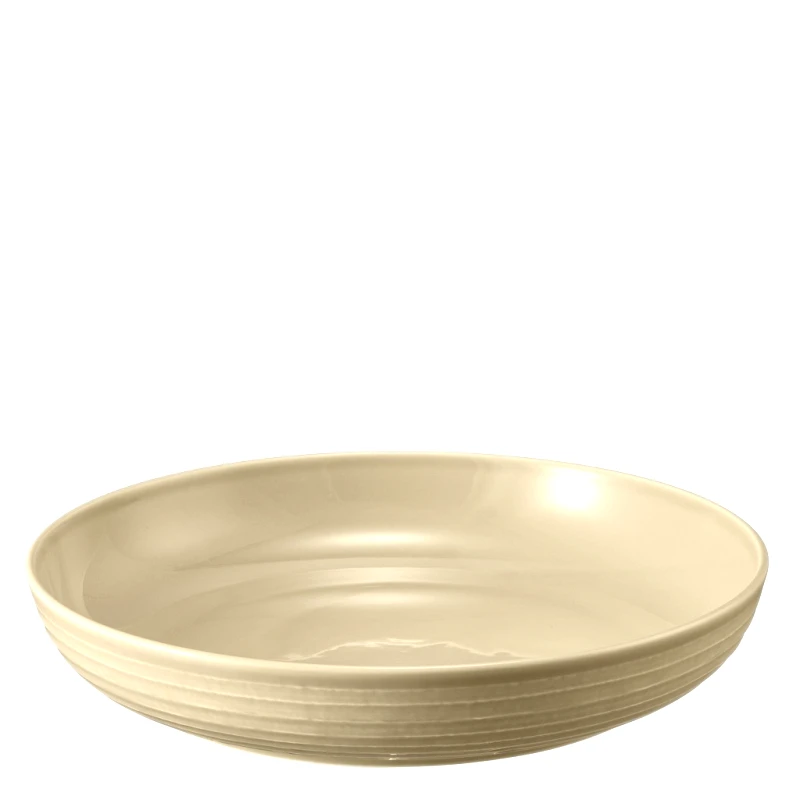 ESPIEL Σαλατιέρα Πορσελάνης Sand Beige Terra ESPIEL 28,4x5,4εκ. 001.764973K2 (Σετ 2 Τεμάχια) (Υλικό: Πορσελάνη, Χρώμα: Μπεζ) - ESPIEL - 001.764973K2