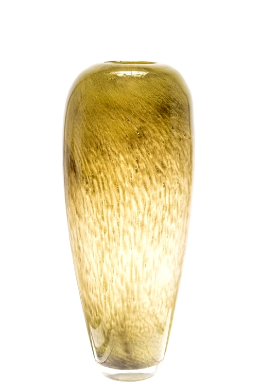 ZEN COLLECTION Βάζο Χειροποίητο Φυσητό Γυαλί Πράσινο Σχέδιο 21x49,5εκ. Zen Collection 24.20.50940 (Χρώμα: Πράσινο , Υλικό: Φυσητό Γυαλί) - ZEN COLLECTION - 24.20.50940