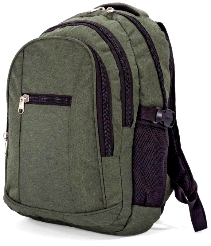 benzi Σακίδιο Πλάτης Polyester 27x23x43εκ. benzi 5532 Xaki (Ύφασμα: Polyester, Χρώμα: Χακί) - benzi - BZ5532-xaki