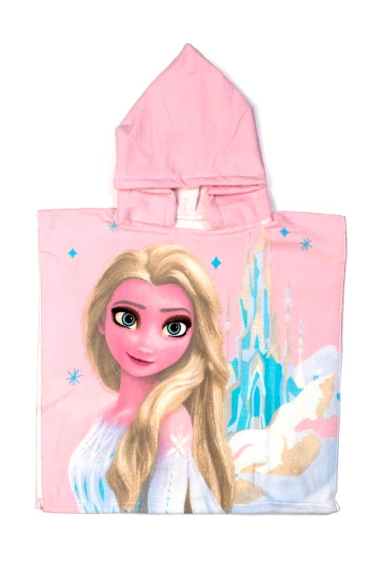 DimCol Πόντσο Παιδικό Microfiber 50x100εκ. Frozen 38 Pink Disney DimCol (Ύφασμα: Microfiber, Χρώμα: Ροζ, Μέγεθος: Παιδικά) - DimCol - 54463144015