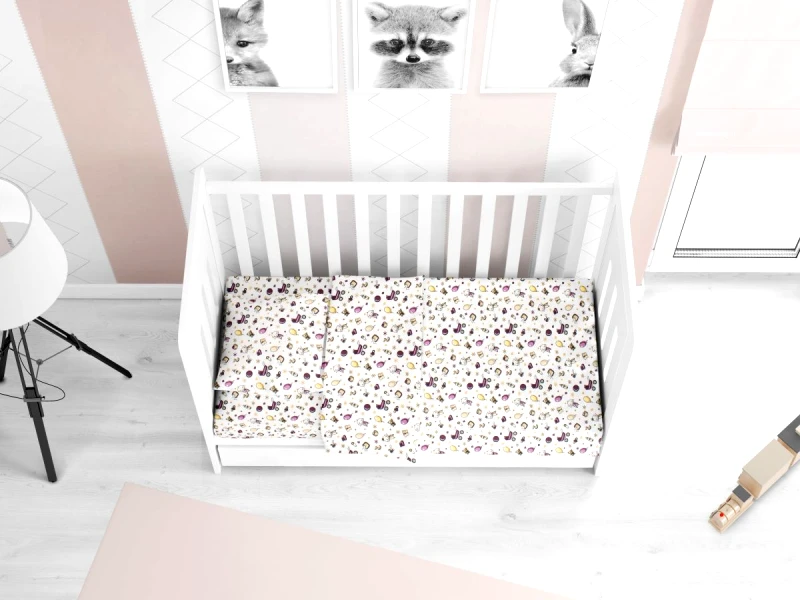 DimCol Πάπλωμα Μπεμπέ Φανελένιο Κούνιας 120x160εκ. Baby 01 DimCol (Ύφασμα: Φανέλα, Μέγεθος: Κούνιας) - DimCol - 1915957607700100