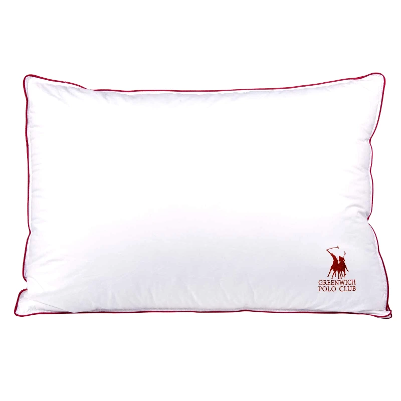 Greenwich Polo Club Μαξιλάρι Βαμβακερό Μέτριας Σκληρότητας 50x70εκ. Essential 2345 Greenwich Polo Club (Ύφασμα: Βαμβάκι 100%, Χρώμα: Λευκό) - Greenwich Polo Club - 221950702345